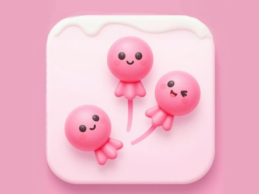 Cửa hàng kẹo: Ghép hình 3D
