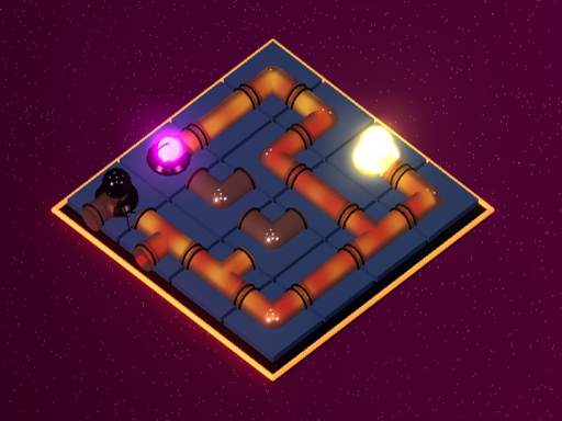 Mạng lưới neon 3D