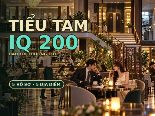 Diễm điều tra các vật chứng trong game Tiểu Tam IQ 200