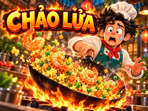 Chảo Lửa — game nấu ăn quản lý thời gian trên YêuGame